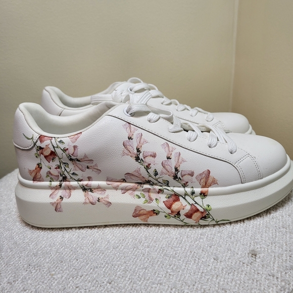Aldo Shoes - Aldo Womens Size 8.5M Peono Floral Athetics Sneakers NWOB